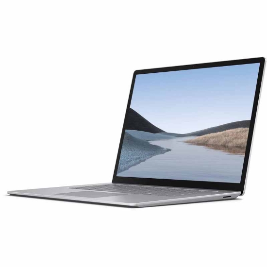 لپ تاپ Surface Laptop 3 مایکروسافت مدل استوک | نمای بغل و طراحی باریک دستگاه